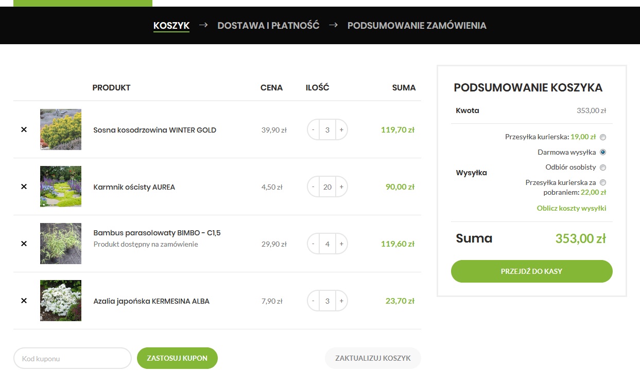 internetowy sklep ogrodniczy